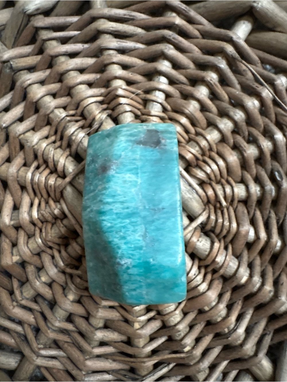 Rectangular Amazonite Stone - Picture 3 of 4